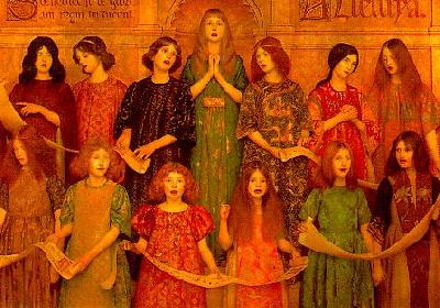 Thomas Cooper Gotch Alleluia Germany oil painting art